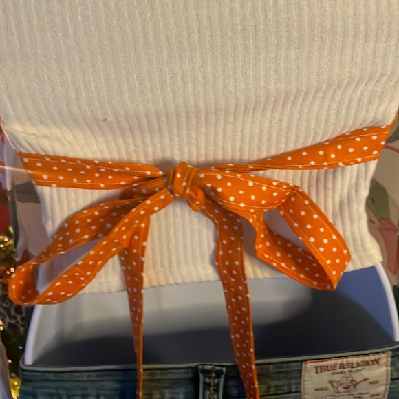 Handmade “Feelin Peachy” Apron 🍑 - Picture 5 of 12